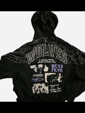 Darc Sport Venom Marvel “Combined Chambers” Oversized Hoodie Size Large